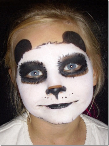 maquillaje de oso panda (6)