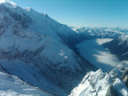 View from the Grands Montets ski resort
