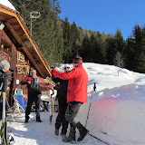18.01.2012 Schneeschuhwanderung Wellnesshotel - Ciaspolata Albergo di benessere Valle Aurina