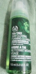 tbs tea tree foaming cleanser, bitsandtreats