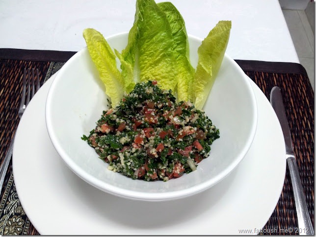 وصفة سلطة التبولة وصفة سلطة التبولة من www.fattoush.me