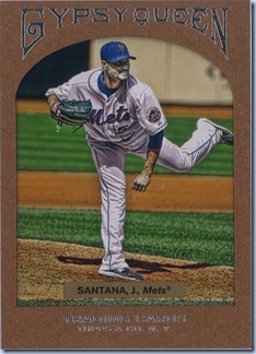 2011 Gypsy Queen Santana Framed