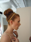 I loved this full top knot!