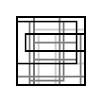 rectangle study 33, 2012, digital c-print (single edition), 40 x 40 in.
