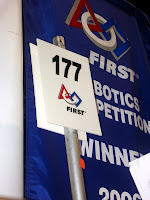 Our pit location sign