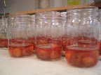 The macerated cherries about to be topped with vodka.