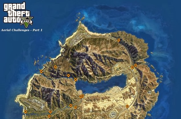 gta 5 all aerial challenges 02 map bb