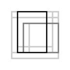 rectangle study 17, 2011, digital c-print (single edition), 40 x 40 in.