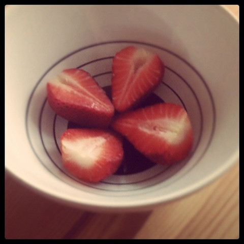 #59 - bright strawberries to prepare for spring