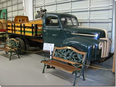 IMG_5120 1945 Ford Flatbed Truck at Antique Powerland in Brooks, Oregon on July 31, 2010