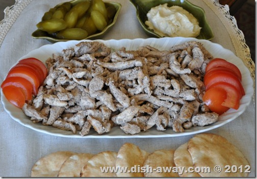 Chicken Shawarma Recipe by www.dish-away.com