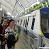 The Disneyland Resort MTR, with Mickey icons as windows!