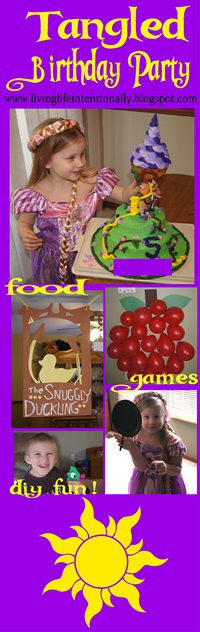 Tangled Birthday Party