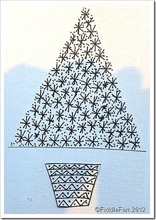 Doodled Christmas Card