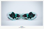 nike lebron 9 ps elite grey candy pink 9 25 sneakerbox LeBron 9 P.S. Elite Miami Vice Official Images & Release Date