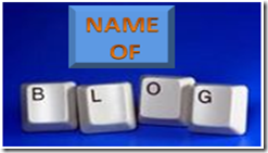 DOMAIN NAME OF BLOG