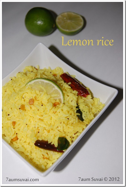 Lemon rice