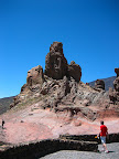 More rock formations in the Parque Nacional del Teide.