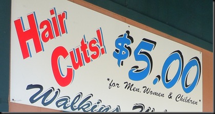 hair cut in Nevada, MO