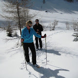 02.04.10 Schneeschuhwanderung in Kasern - Ciaspolata a casere