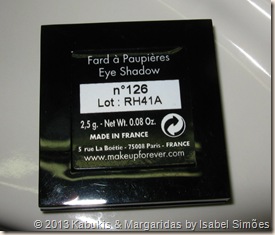 MUFE 126 Sombra Base