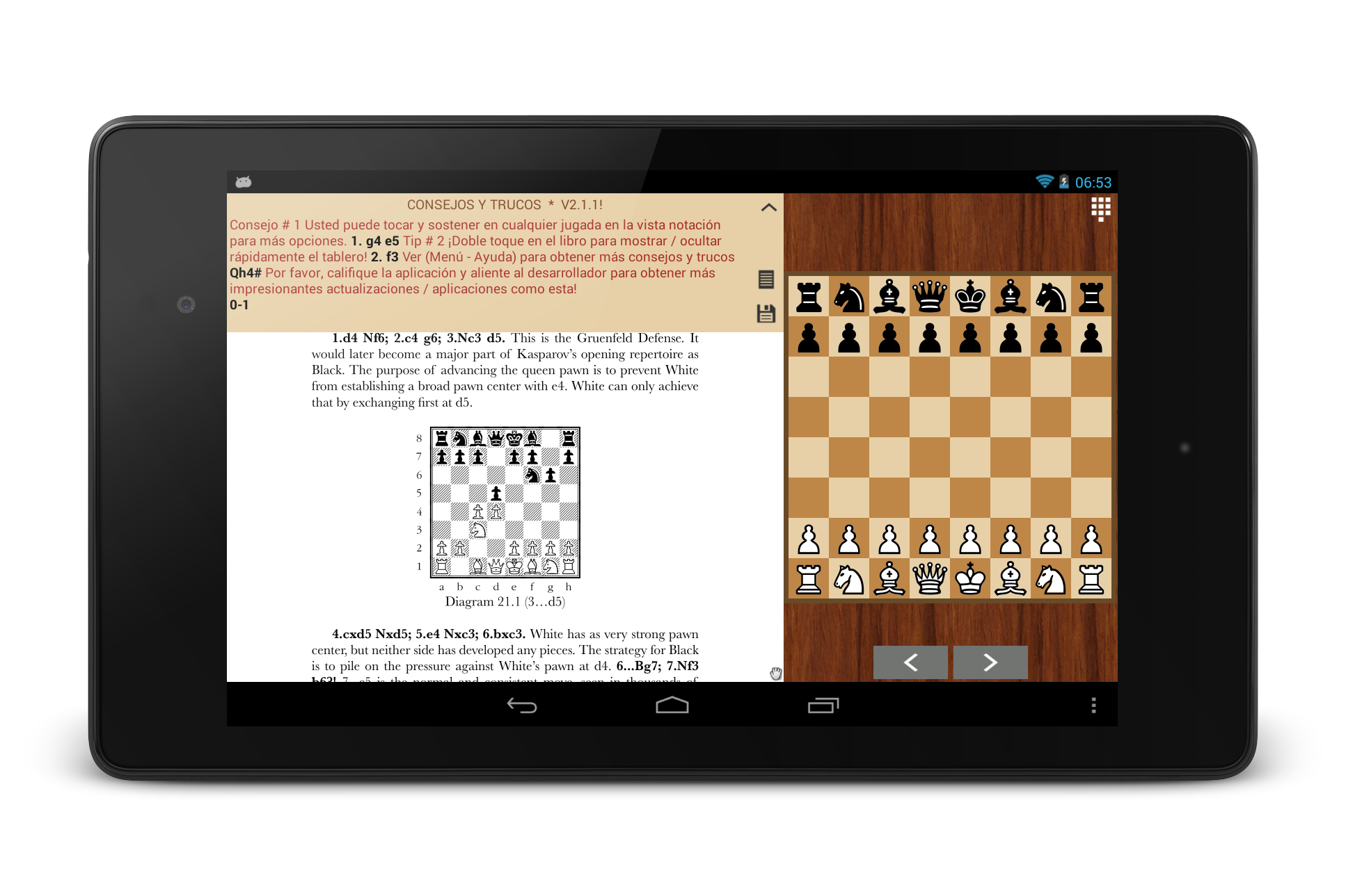 Android application Chess Book Study ♟ Pro screenshort