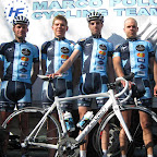 Some riders from the Marco Polo Cycling Donckers Koffie team, Jan Kuyckx from Belgium, Chris Macic from New Zealand, Matthias van Mechelen from Belgium and Chris Bartlett from England, soon Ethiopian team mates will join. The 2012 kit from CCN Sportswear,