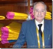 Antonio L&oacute;pez (sastre de toreros)