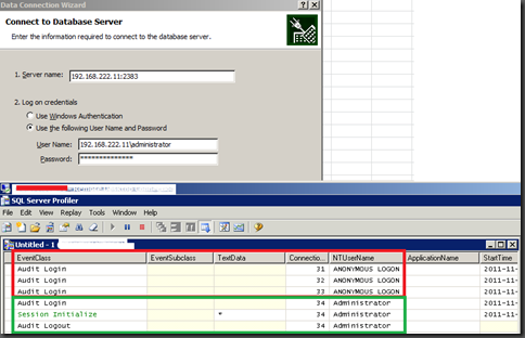 SSAS Se ha detectado un error a nivel de transporte