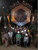 c0 Scientists at Minerva neutrino detector at Fermilab