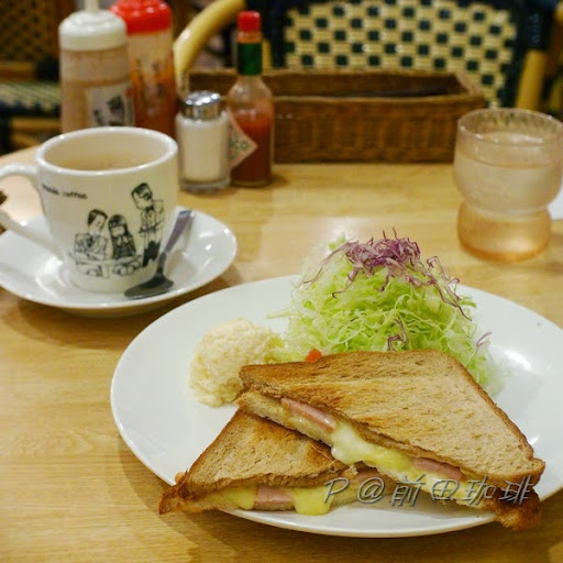 Croque Monsieur (香脆吐司先生) @ 前田珈琲