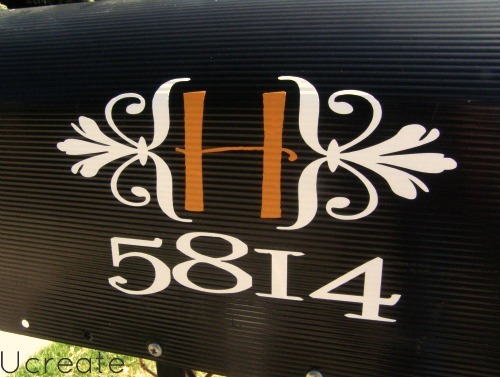 vinyl mailbox numbers