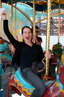 Merry go round girl