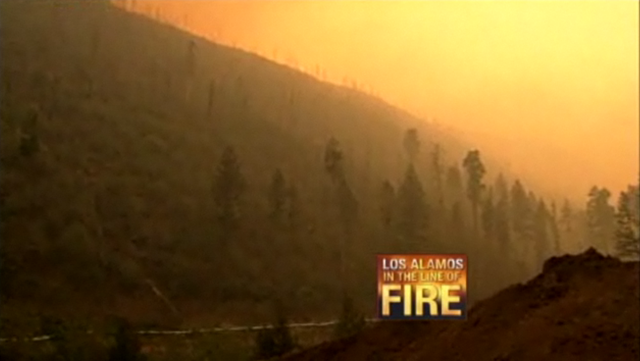 The Las Conchas Fire is now estimated to be 92,735 acres and a 1/2 of a mile from the closest home, 30 June 2011. KOAT