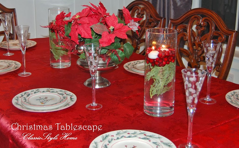 Christmas Tablescape