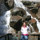 Scenic Waterfall Display in the City