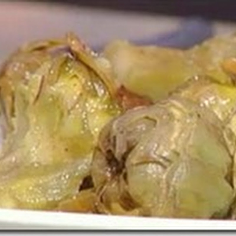 Carciofi alla romana di Anna Moroni