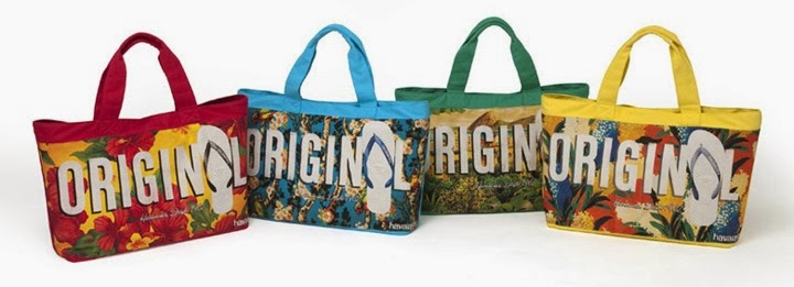 Havaianas - shopping bags estampadas por R$ 119,90 bolsas praia havaianas veao