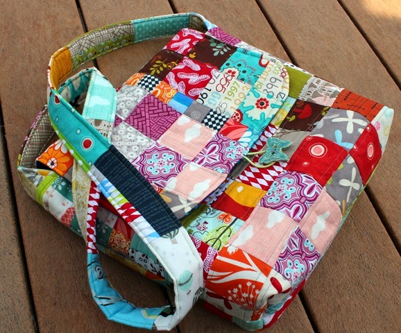 Charming Chunky Wee Bag for Project Quilting