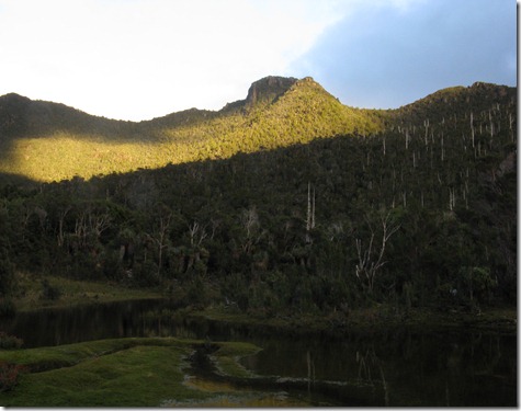 McPartlans Bluff in morning light McPartlans Bluff in morning light
