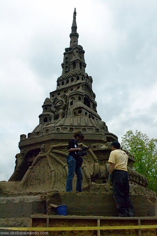 castelo de areia maior do mundo guinnes world book desbaratinando (17)