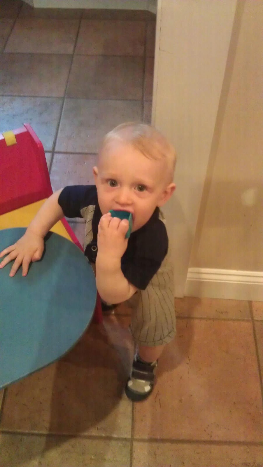 First time in shoes
