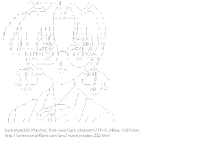 [AA]Sakurada Nori (Rozen-maiden)