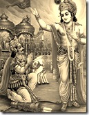 Krishna and Arjuna