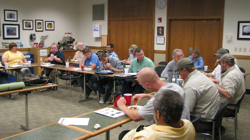 People from many states attended the luncheon on the revival of the Ozark Chinquapin held May 21st. (Photo by Kenrick Nobles)