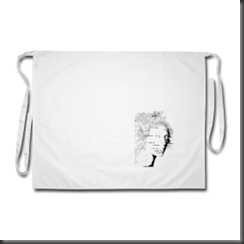 Tablier de cuisine "mouches de beaut&eacute;" 2 chez Arteeshirt