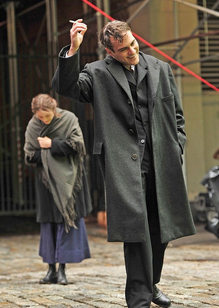 Joaquin Phoenix és Marion Cotillard Low Life forgatásán2