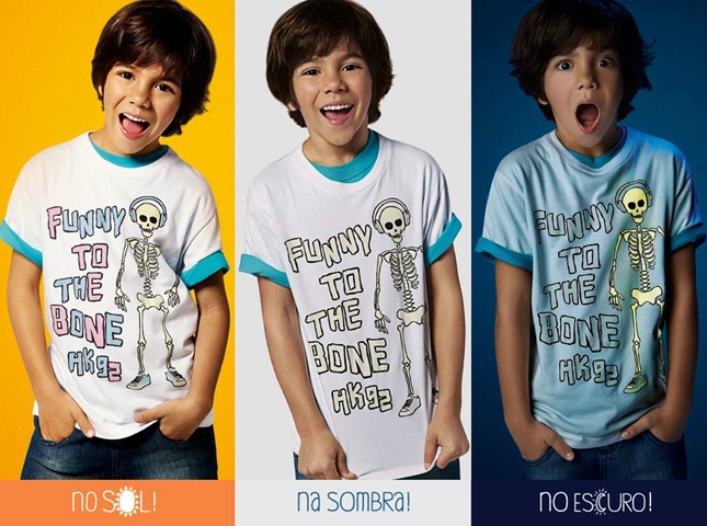 Hering Kids lança ‘Camiseta Mágica’ com estampa que brilha no escuro e muda de cor. hering kids camisetas magica brilha no escuro2