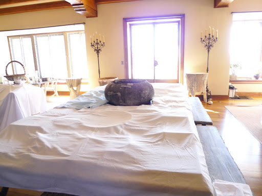 What's with all the white sheets?