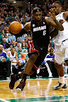 lebron james nba 130127 mia at bos 21 Closer Look at Nike LeBron X Black Suede PE by Nike Sportswear